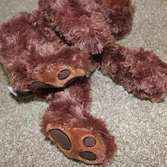 Gund Philbin Brown Plush Teddy Bear Sitting Stuffed Animal Toy Swirl 10" - Picture 3 of 5